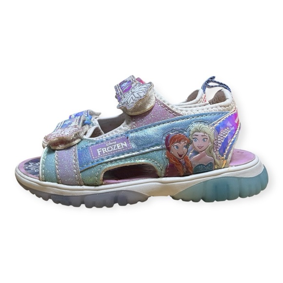 Disney Toddler Girls Frozen Light-up Sandals - Picture 5 of 7